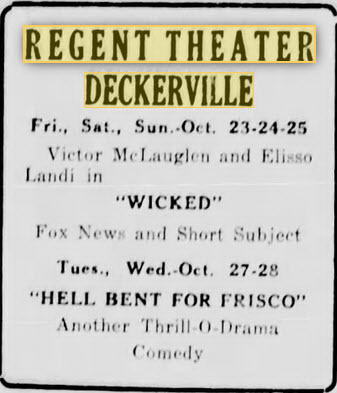 Thumb Theatre - 23 Oct 1931 Ad (newer photo)